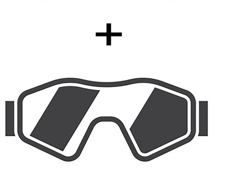 Kombinezon narciarski z goglami z lat 80-tych - Funky - Unisex