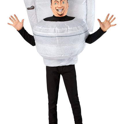 Nadmuchiwany kostium toalety Skibidi dla dziecka