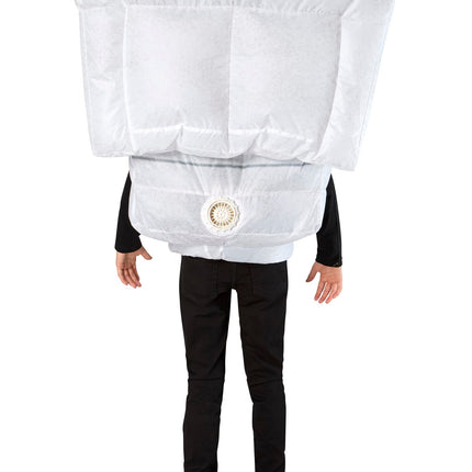 Nadmuchiwany kostium toalety Skibidi dla dziecka