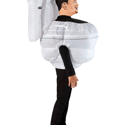 Nadmuchiwany kostium toalety Skibidi dla dziecka