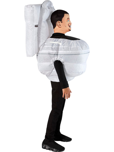 Nadmuchiwany kostium toalety Skibidi dla dziecka