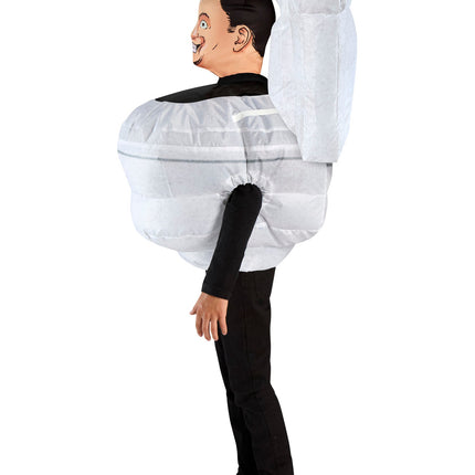 Nadmuchiwany kostium toalety Skibidi dla dziecka