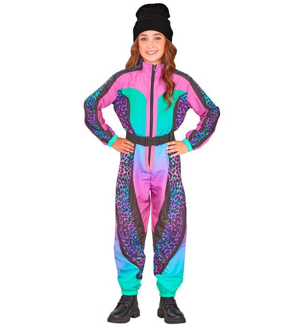 Skier Snowboarder Luipaard Multi Kind van Widmann koop je bij Partywinkel