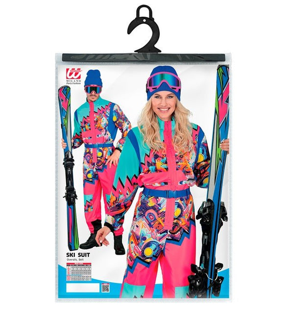 Skier/Snowboarder Roze/Lichtblauw Dames/Heren van Widmann koop je bij Partywinkel