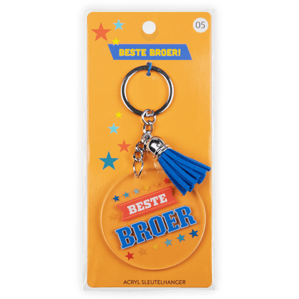 Sleutelhanger Beste Broer van Paper Dreams koop je bij Partywinkel