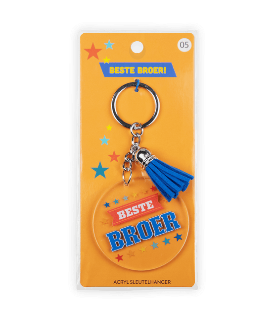 Sleutelhanger Beste Broer van Paper Dreams koop je bij Partywinkel