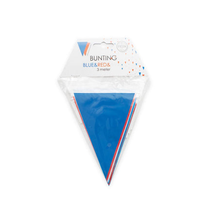 Slinger Rood Wit Blauw 3m van WeFiesta koop je bij Partywinkel
