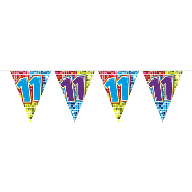 Slingers 11 Jaar Mini 3m - Partywinkel - 8714572605113