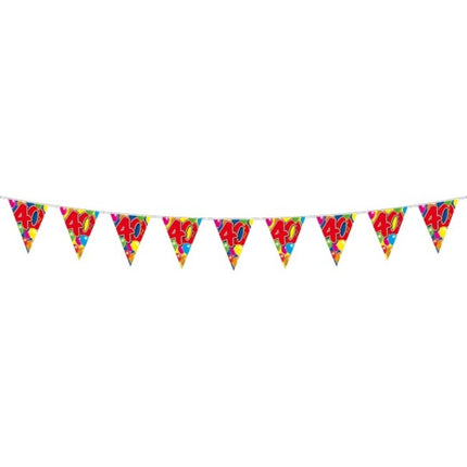 Slingers 40 Jaar 10m - Partywinkel - 8714572045469