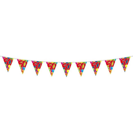 Slingers 50 Jaar 10m - Partywinkel - 8714572045476