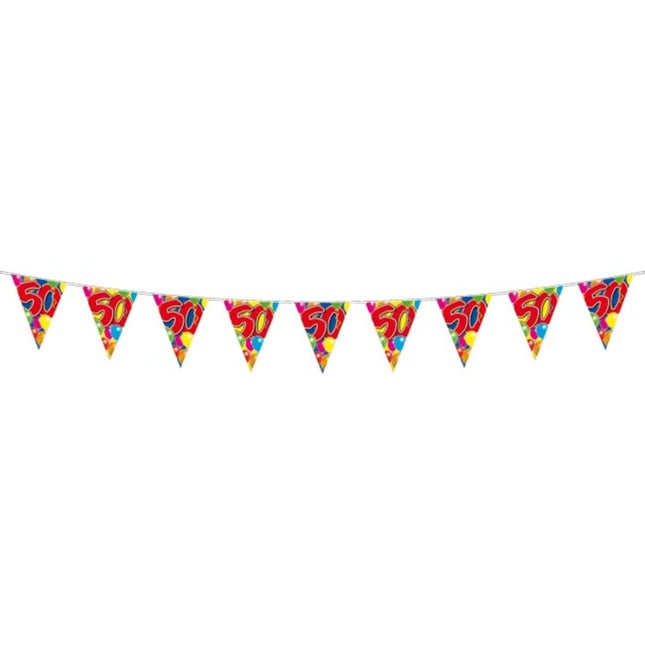 Slingers 50 Jaar 10m - Partywinkel - 8714572045476