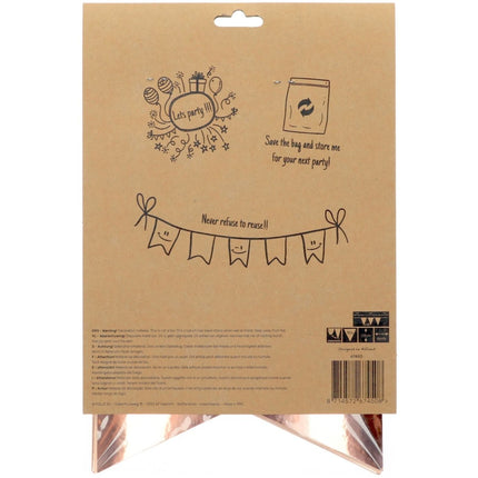 Slingers 50 Jaar Rose Goud 6m van Folat koop je bij Partywinkel