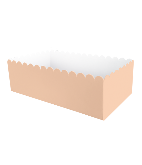Pudełka na przekąski - Pastelowy pomarańczowy