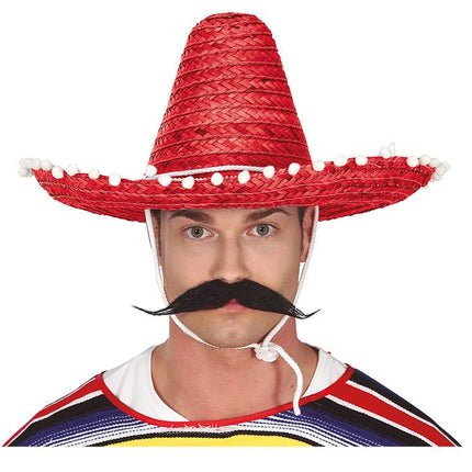 Sombrero Rood 45cm van Fiestas Guirca koop je bij Partywinkel