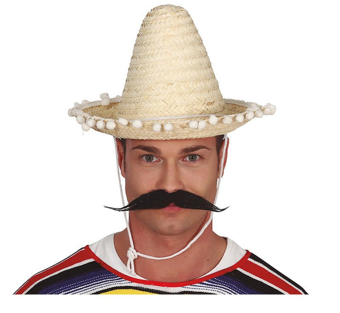 Sombrero Wit 33cm van Fiestas Guirca koop je bij Partywinkel