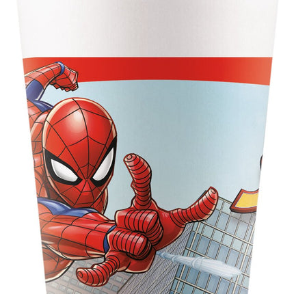 Spiderman Bekers 8st van Procos koop je bij Partywinkel