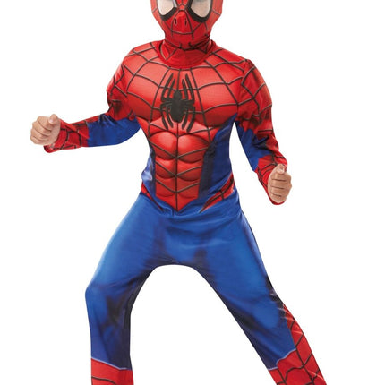 Spiderman Kostuum Kind Deluxe van Rubies koop je bij Partywinkel