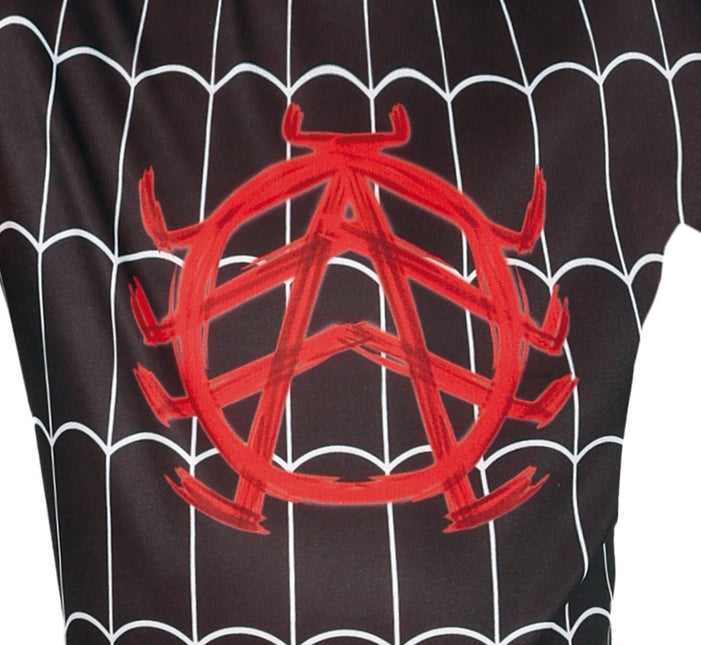 Spiderman Kostuum Zwart Rood Jongen - Partywinkel - 8434077784563