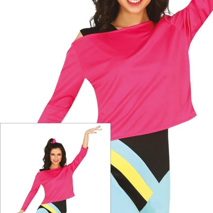 Sporter Kostuum Dames Roze van Fiestas Guirca koop je bij Partywinkel