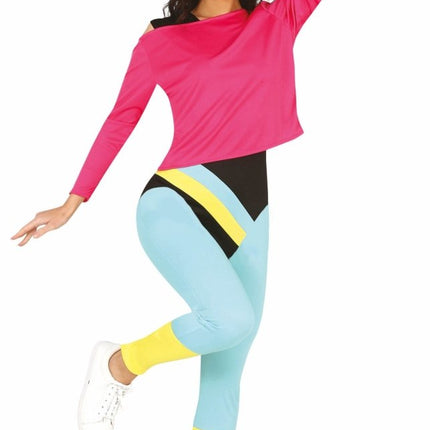 Sporter Kostuum Dames Roze van Fiestas Guirca koop je bij Partywinkel