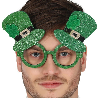St Patrick Bril van Fiestas Guirca koop je bij Partywinkel