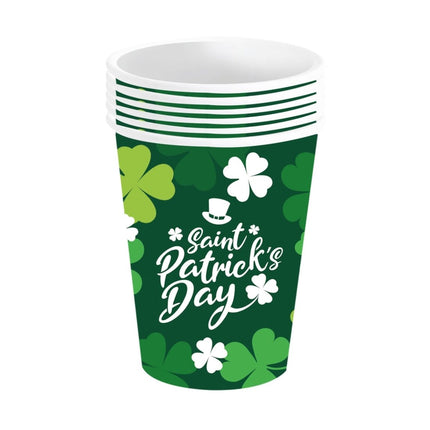 St. Patrick'S Day Bekers 240ml 6st van Fiestas Guirca koop je bij Partywinkel