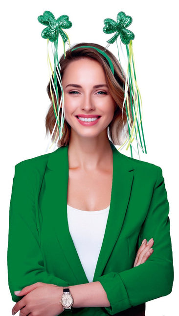 St. Patrick'S Day Haarband Klavertjes van Fiestas Guirca koop je bij Partywinkel