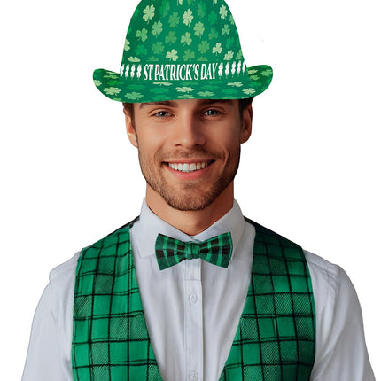 St. Patrick'S Day Hoed Groen Klavertjes van Fiestas Guirca koop je bij Partywinkel