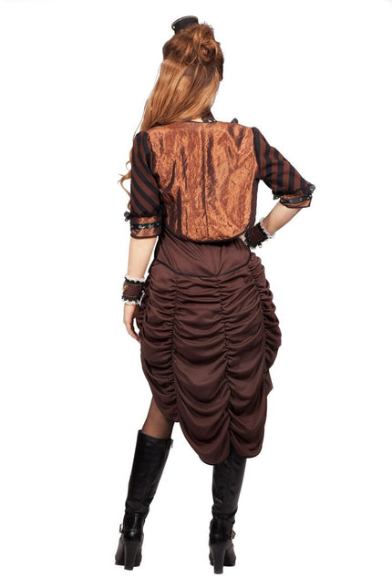 Steampunk Jurk Dames Steampunk van Wilbers & Wilbers koop je bij Partywinkel