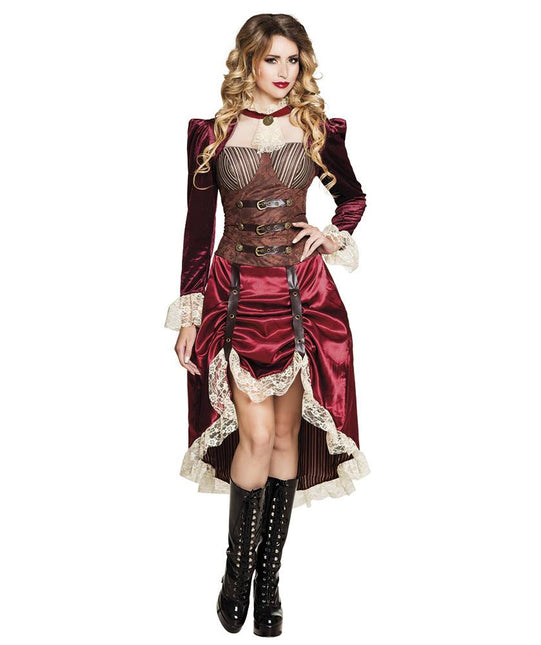 Steampunk Kostuum Dames van Boland koop je bij Partywinkel