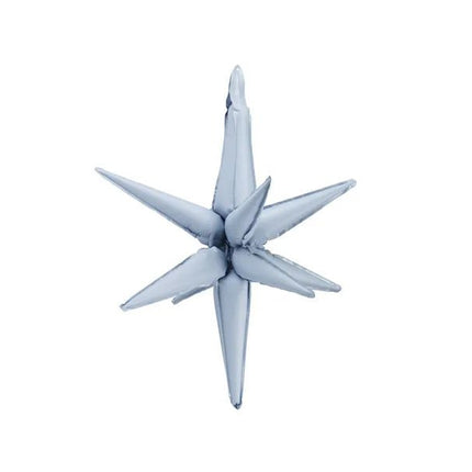 Ster Ballon Lichtblauw 50cm van Partydeco koop je bij Partywinkel