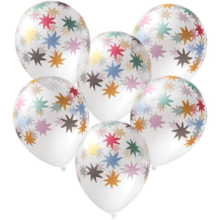 Ster Ballonnen 33cm 6st van Folat koop je bij Partywinkel