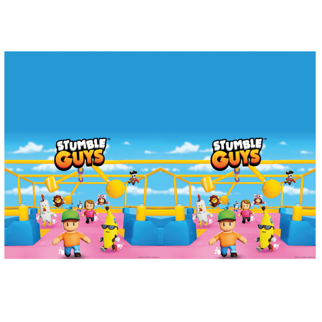 Stumble Guys Tafelkleed 1,8m van Procos koop je bij Partywinkel