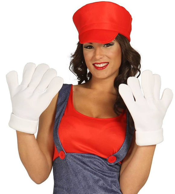 Super Mario Handschoenen - Partywinkel - 8434077184530
