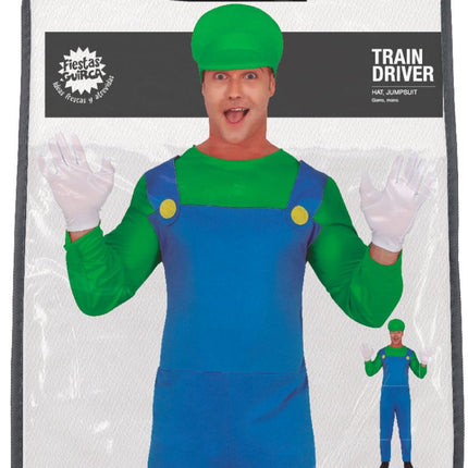Super Mario Kostuum Heren Luigi van Fiestas Guirca koop je bij Partywinkel