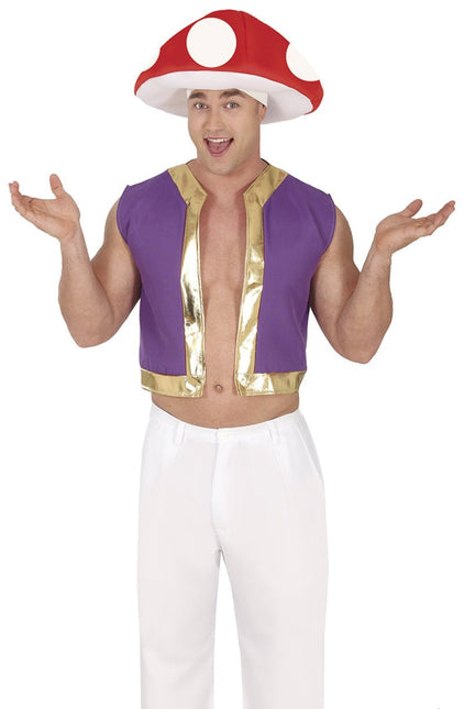 Super Mario Kostuum Heren Toad van Fiestas Guirca koop je bij Partywinkel