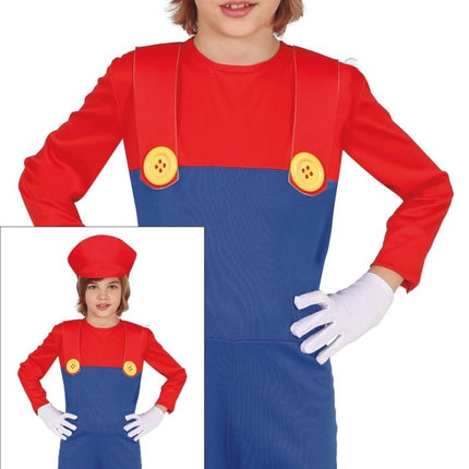 Super Mario Kostuum Kind - Partywinkel - 8434077818749