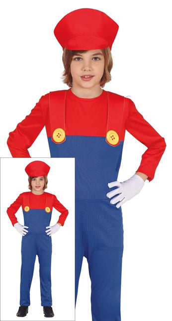 Super Mario Kostuum Kind - Partywinkel - 8434077818749