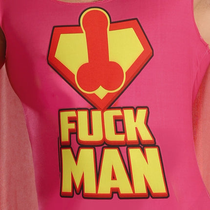 Superheld Kostuum Heren Fuckman - Partywinkel - 8434077860250
