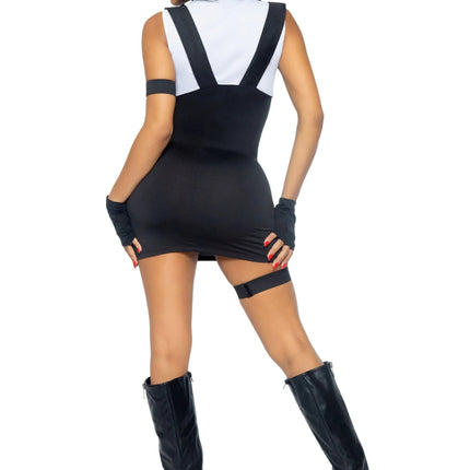 Swat Jurk Dames Leg Avenue - Partywinkel - 714718438023