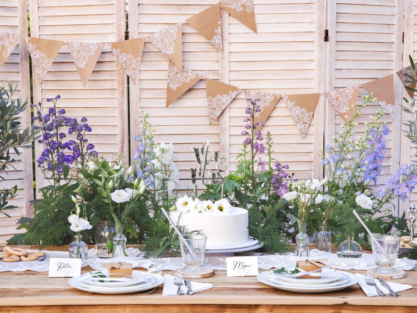 Taarttopper Happy Birthday Zilver 25,5cm van Partydeco koop je bij Partywinkel