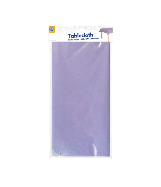 Fioletowy obrus pastelowy 2,74 m