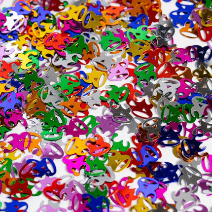 Tafelconfetti 30 Jaar Gekleurd van WeFiesta koop je bij Partywinkel
