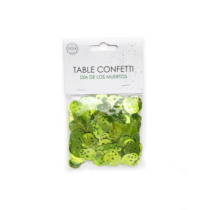 Tafelconfetti Dooshoofd Groen van WeFiesta koop je bij Partywinkel
