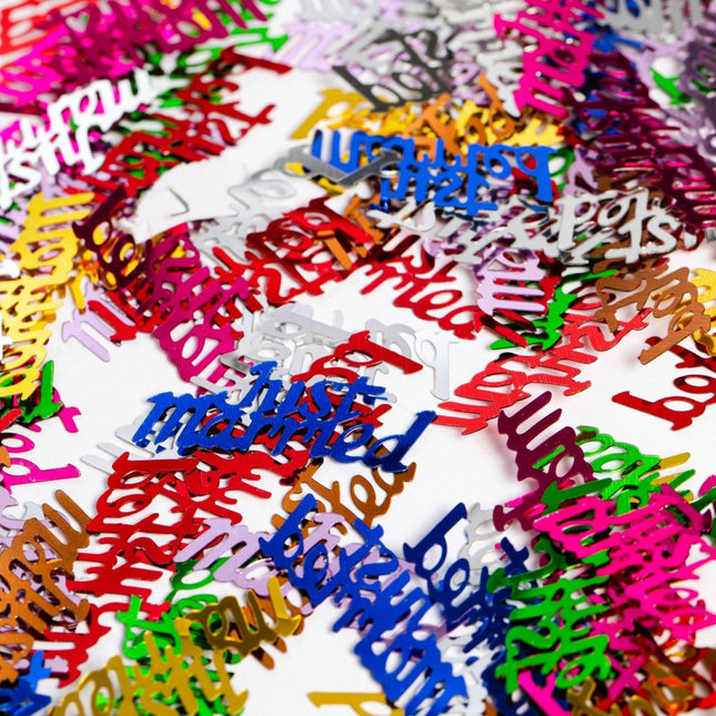 Tafelconfetti Just Married van WeFiesta koop je bij Partywinkel