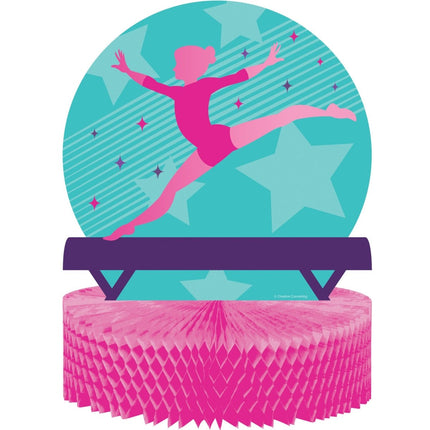 Tafeldecoratie Gymnastics 23cm van Creative Converting koop je bij Partywinkel