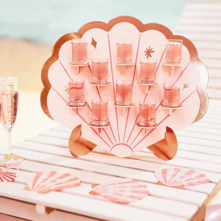 Tafeldecoratie Shotglaasjes Standaard 43x38cm van Partydeco koop je bij Partywinkel