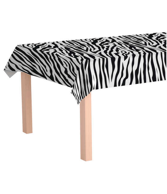 Tafelkleed - Zebra (Safari) van Paper Dreams koop je bij Partywinkel