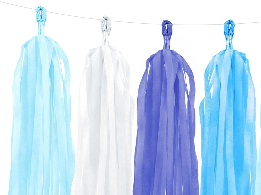 Tassel Slinger Blauw 2m van Partydeco koop je bij Partywinkel