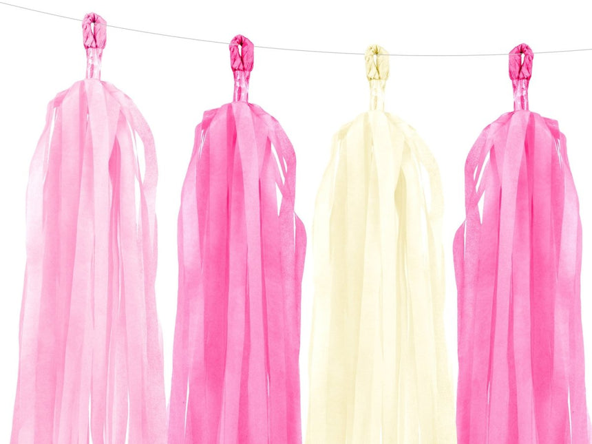 Tassel Slinger Roze 2m van Partydeco koop je bij Partywinkel